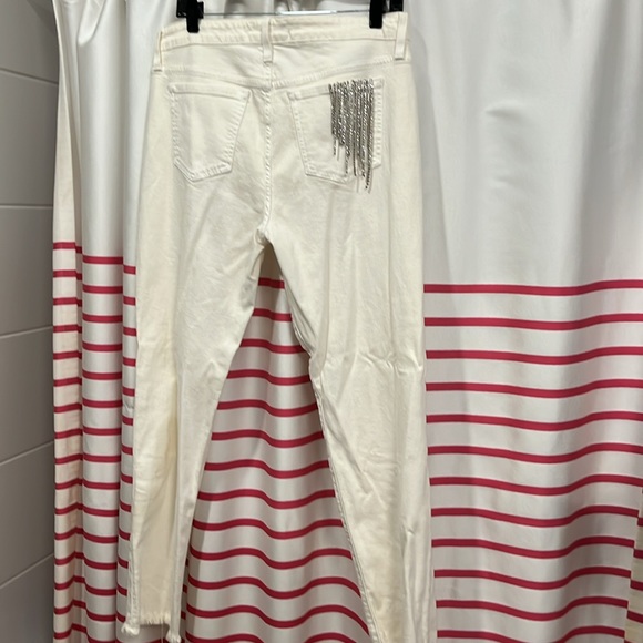 Joe’s Jeans x Stephanie Gottleib Crystal Fringe Denim - Picture 6 of 7